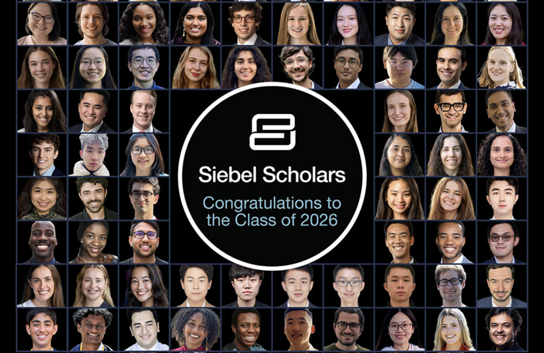 Ten from School of Engineering receive 2026 Siebel Scholars award